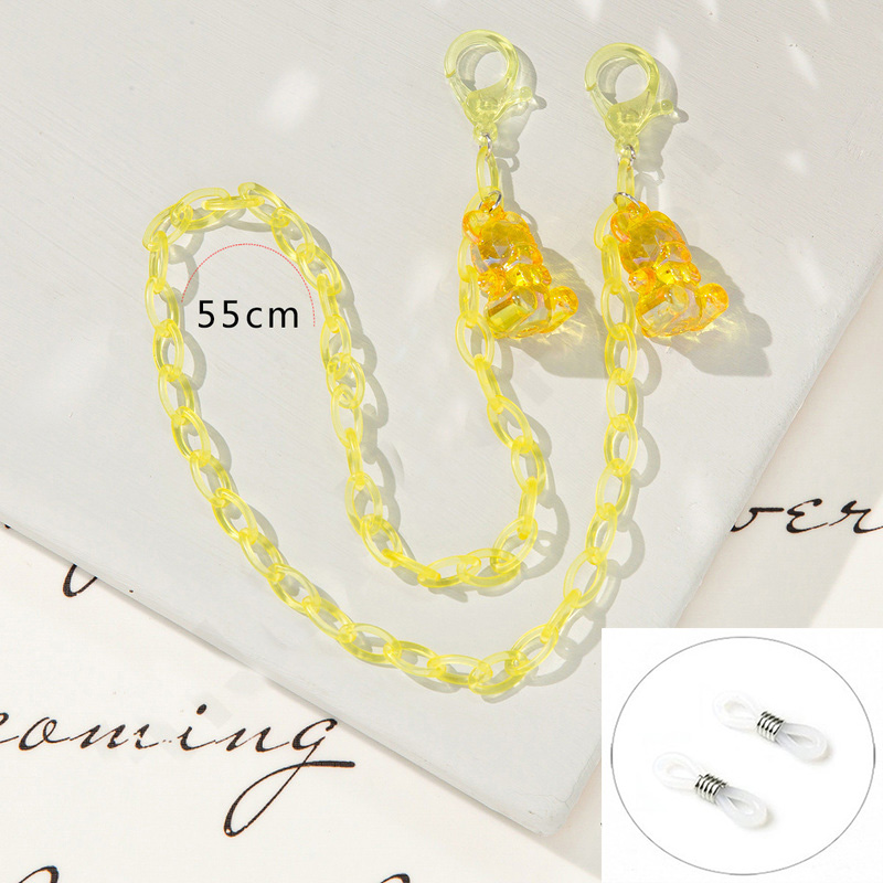 Nova moda dados colorido acríl - Sunglass Retainer Cord avaliação e preço